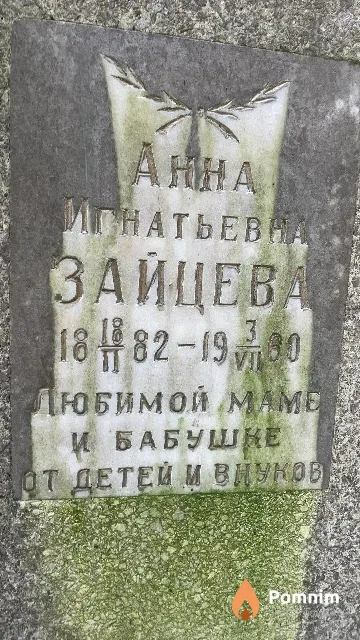 Зайцева Анна Игнатьевна
