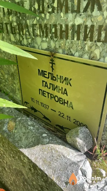 Мельник Галина Петровна