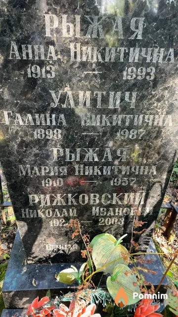 Улитич Галина Никитична