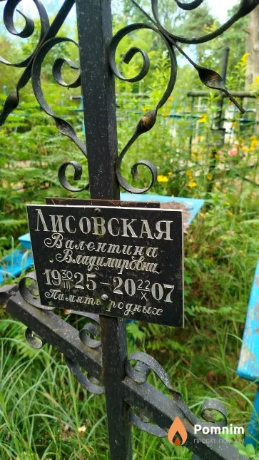 Лисовская Валентина Владимировна