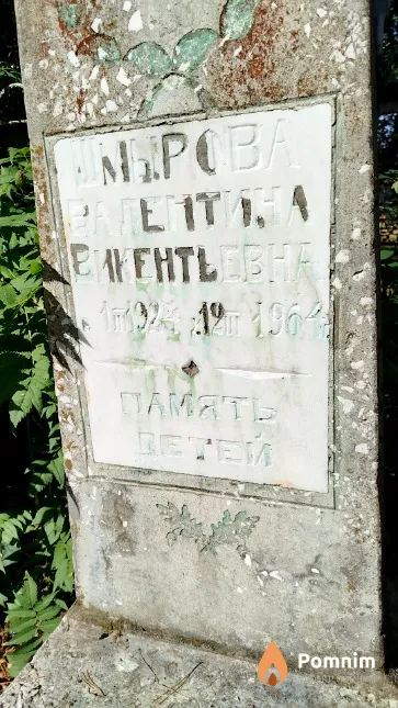 Шмырова Валентина Викентьевна