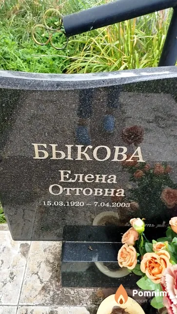 Быкова Елена Оттовна
