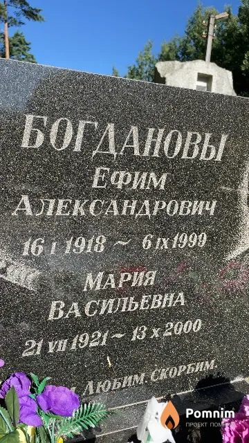 Богданова Мария Васильевна