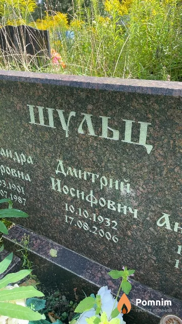 Шульц Дмитрий Иосифович