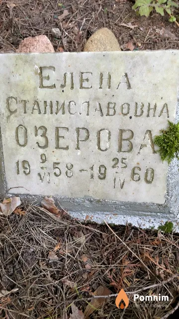 Озерова Елена Станиславовна