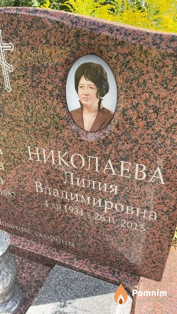 Николаева Лилия Владимировна