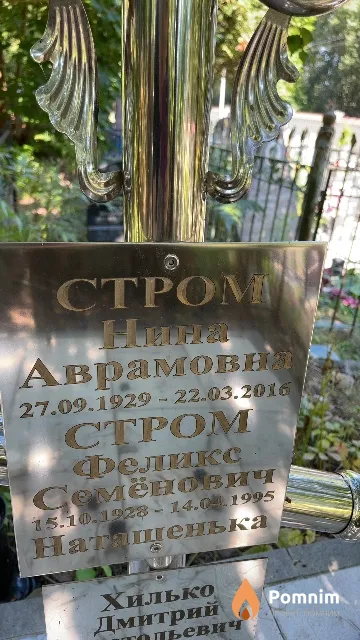 Стром Нина Аврамовна