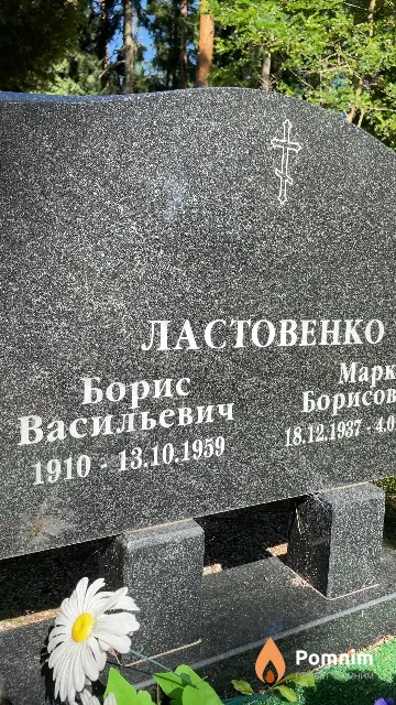Ластовенко Борис Васильевич