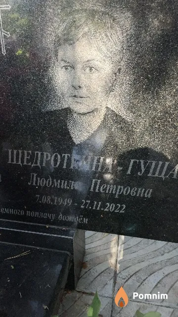 Щедроткина-Гуща Людмила Петровна