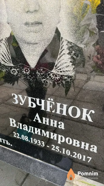 Зубчёнок Анна Владимировна