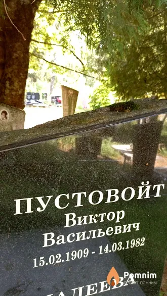 Пустовойт Виктор Васильевич