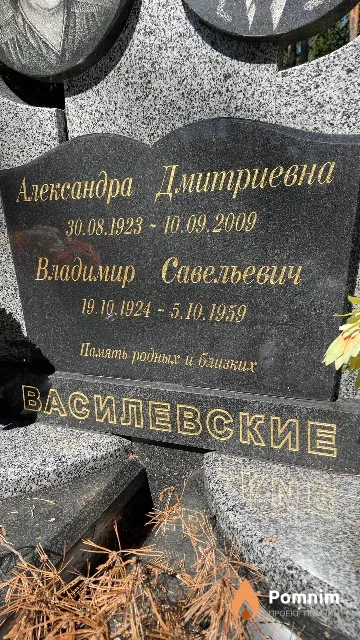 Василевский Владимир Савельевич