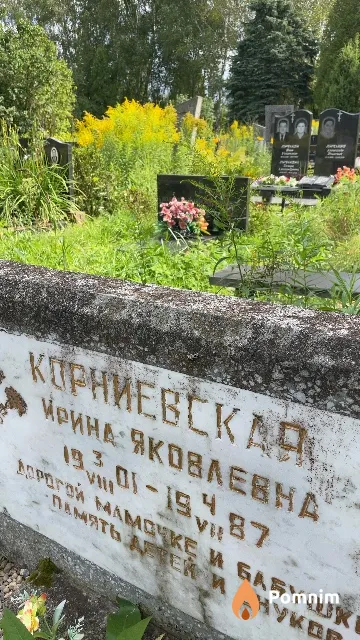 Корниевская Ирина Яковлевна