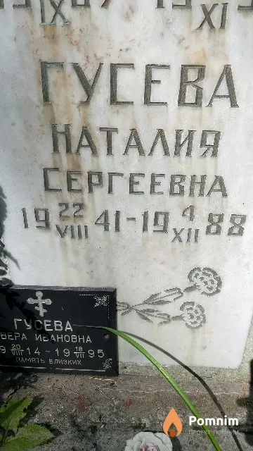 Гусева Наталия Сергеевна