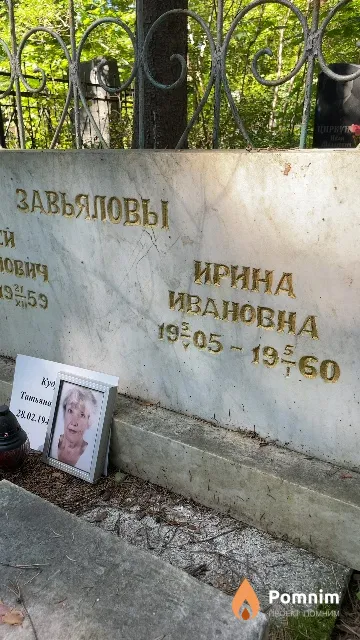 Завьялова Ирина Ивановна