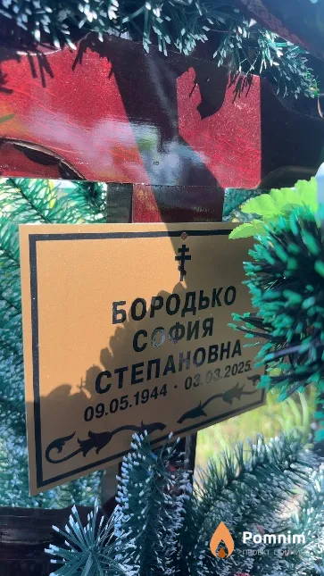 Бородько София Степановна