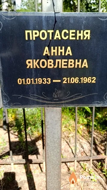Протасеня Анна Яковлевна