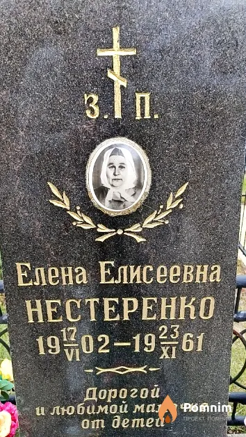 Нестеренко Елена Елисеевна