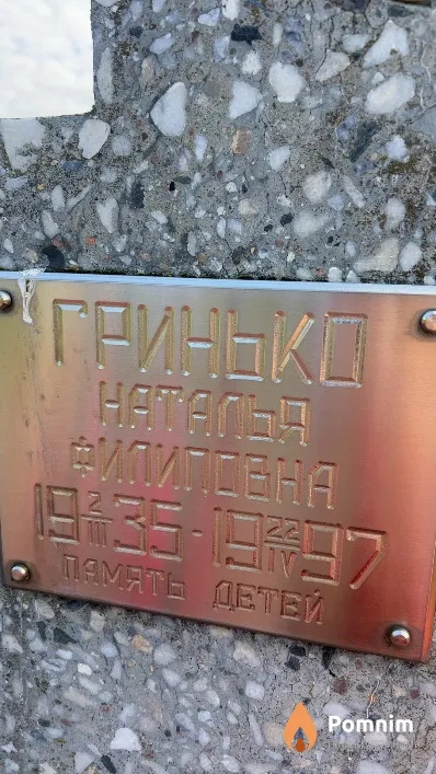 Гринька Наталья Филиповна