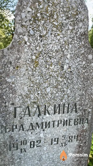 Галкина Вера Дмитриевна