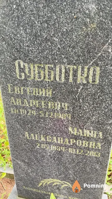 Субботко Маина Александровна