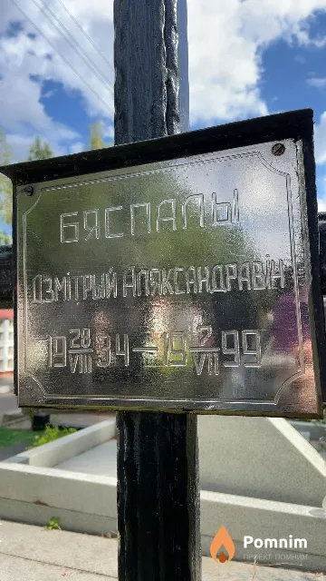 Бяспалы Дзмітрый Аляксандравіч