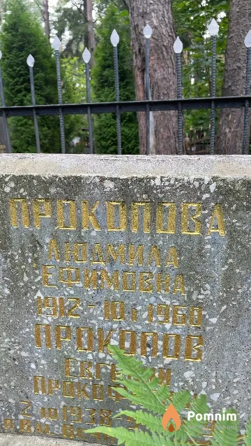 Прокопова Людмила Ефимовна