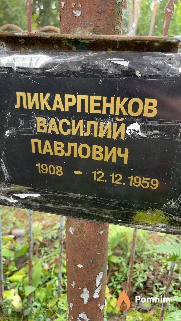 Ликарпенков Василий Павлович