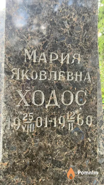Ходос Мария Яковлевна