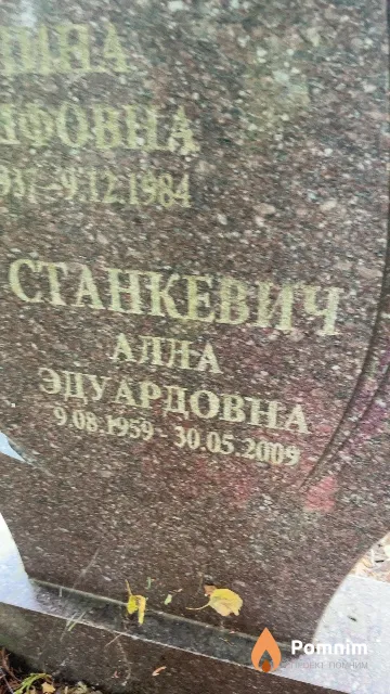 Станкевич Алла Эдуардовна