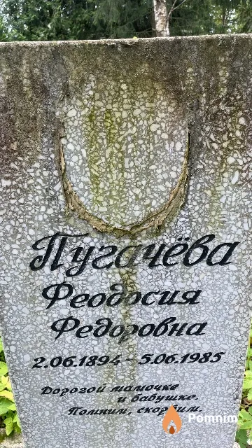 Пугачёва Феодосия Федоровна