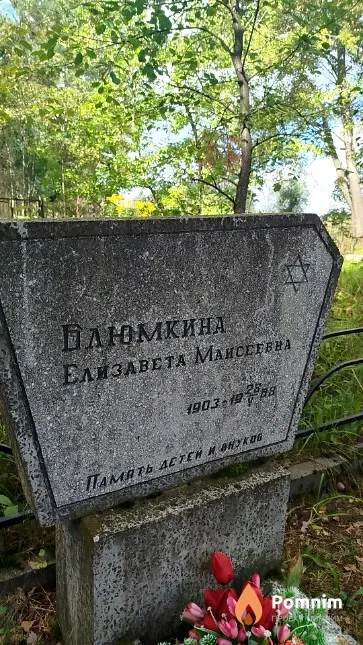 Блюмкина Елизавета Маисеевна