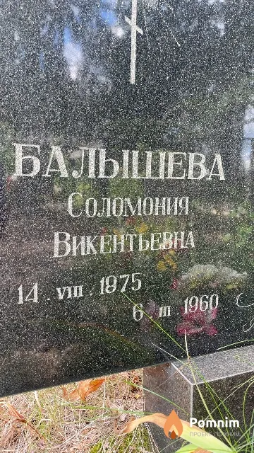 Балышева Соломония Викентьевна