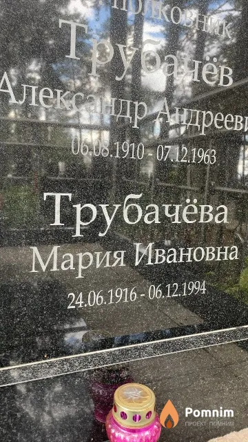 Трубачёва Мария Ивановна