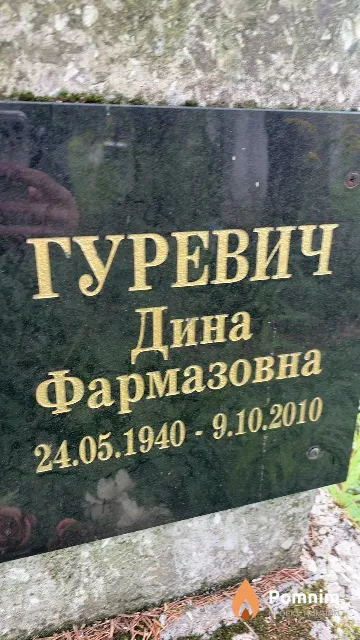 Гуревич Дина Фармазовна