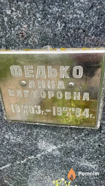 Федько Анна Викторовна