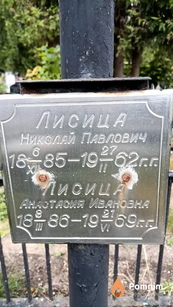 Лисица Анастасия Ивановна