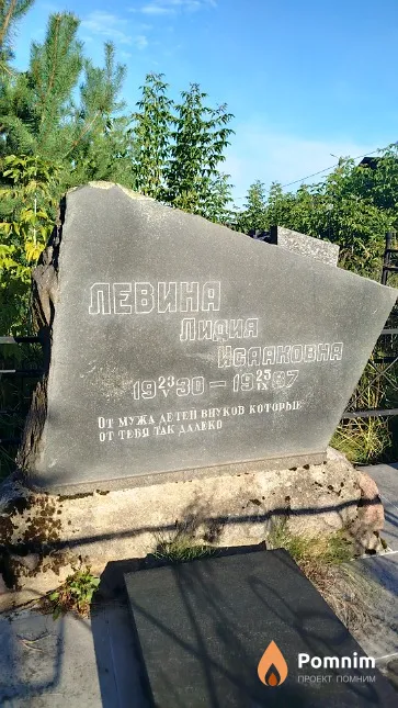 Левина Лидия Исааковна