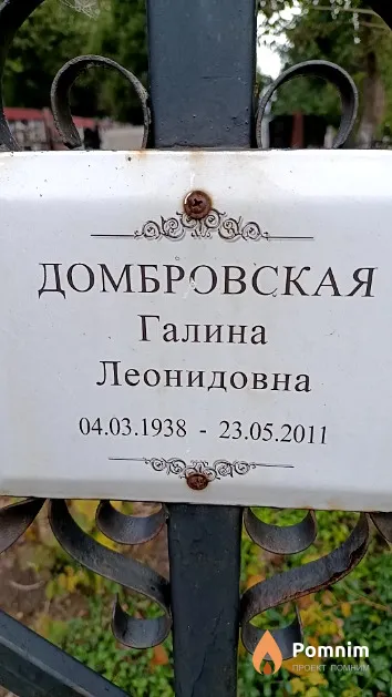 Домбровская Галина Леонидовна