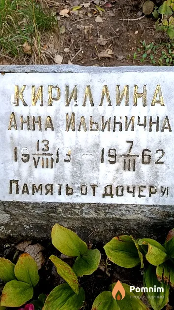 Кириллина Анна Ильинична