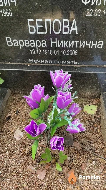 Белова Варвара Никитична