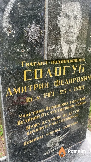 Сологуб Дмитрий Федорович