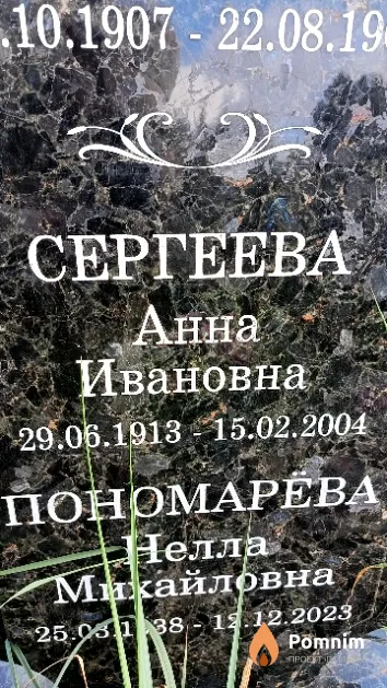 Сергеева Анна Ивановна