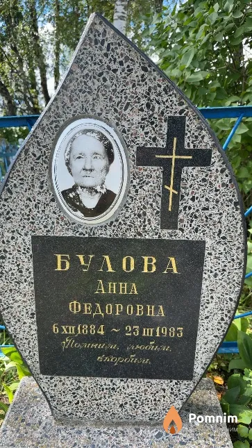 Булова Анна Федоровна