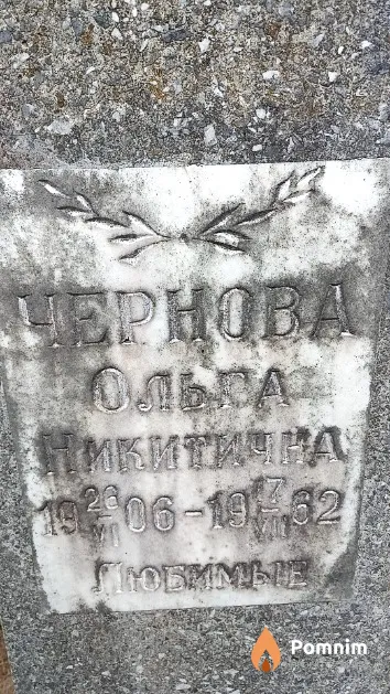 Чернова Ольга Никитична