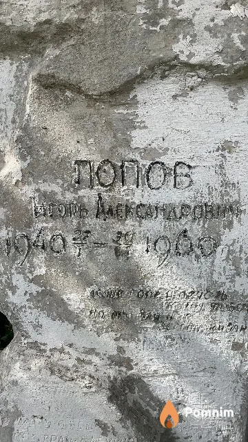 Попов Игорь Александрович