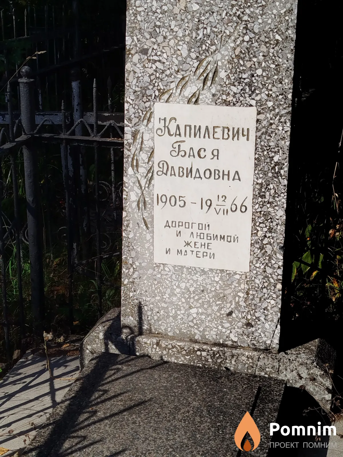 Капилевич Бася Давидовна