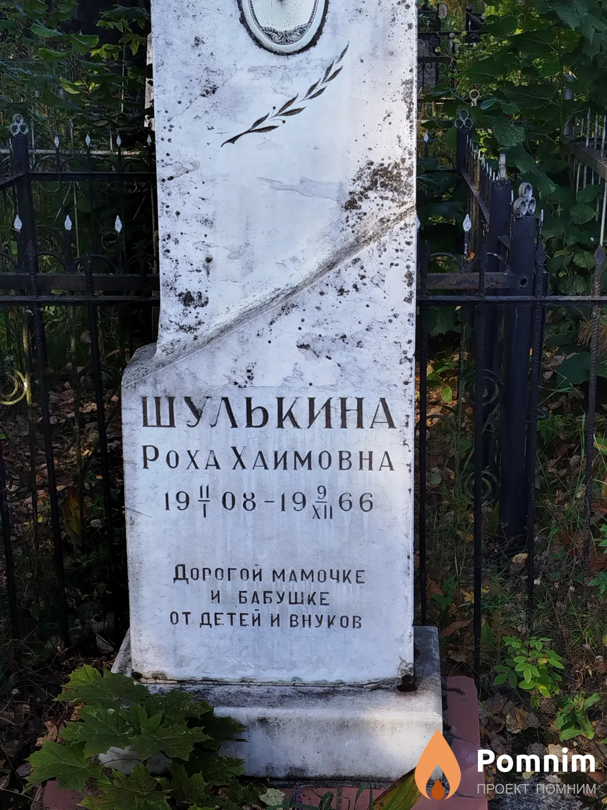 Шулькина Роха Хаимовна