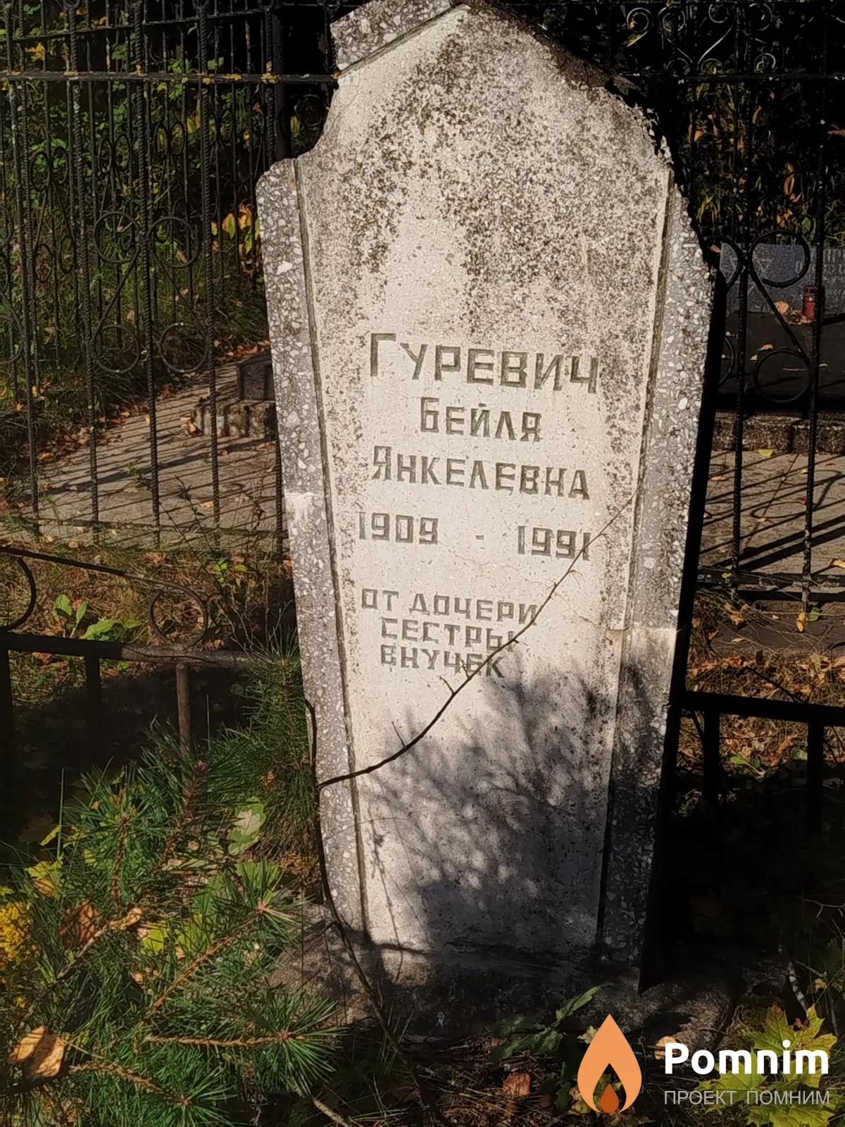 Гуревич Бейля Янкелевна