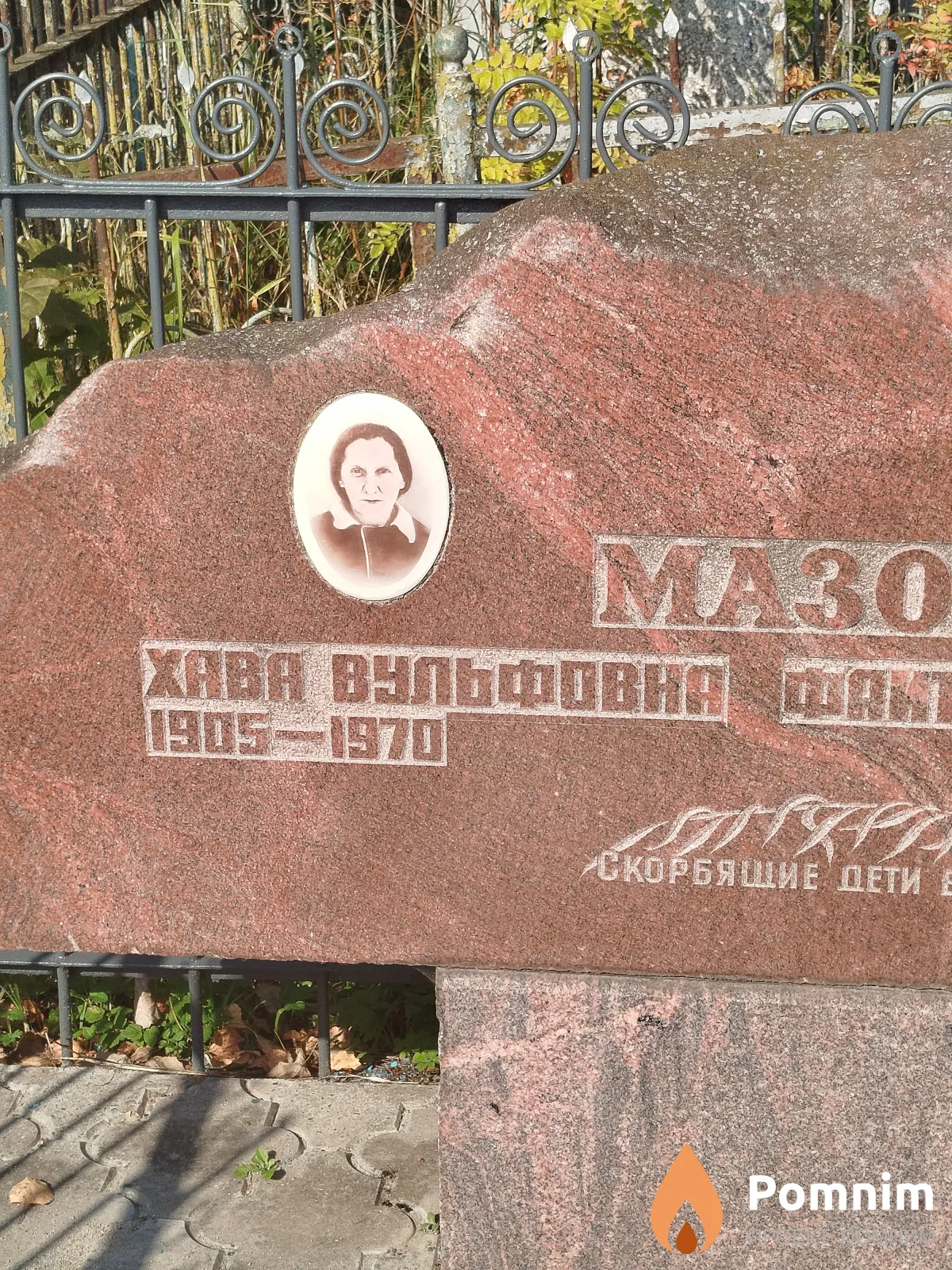 Мазо Хава Вульфовна